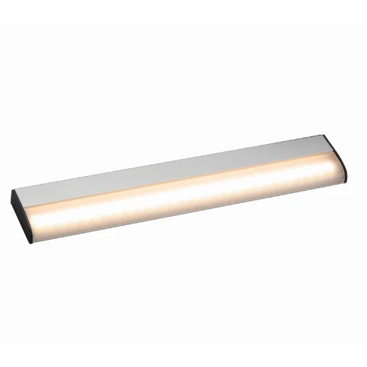 Sensorlux Cabinet Wardrobe Light 261Mm 100Lm 3000K With Dual Ir Hand Wave And Door Sensor Dimmable Rechargeable Battery