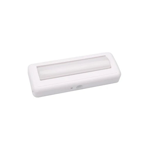 Sensorlux Cabinet Wardrobe Light 180Mm 110Lm 3000K Directional With Pir Sensor Rechargeable Battery