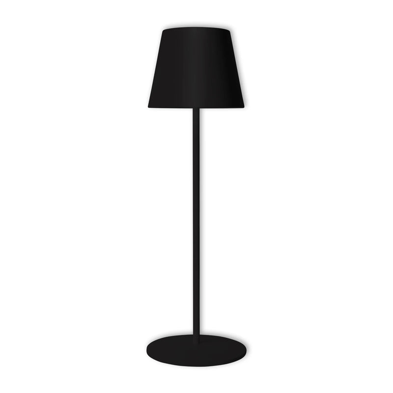 Black LED Colour Changing Portable Table Lamp