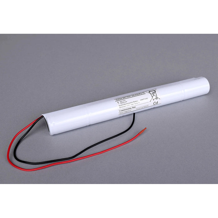 4-Cell D 4.8V 4Ah Nicd H/Temp Stick Battery+Wires