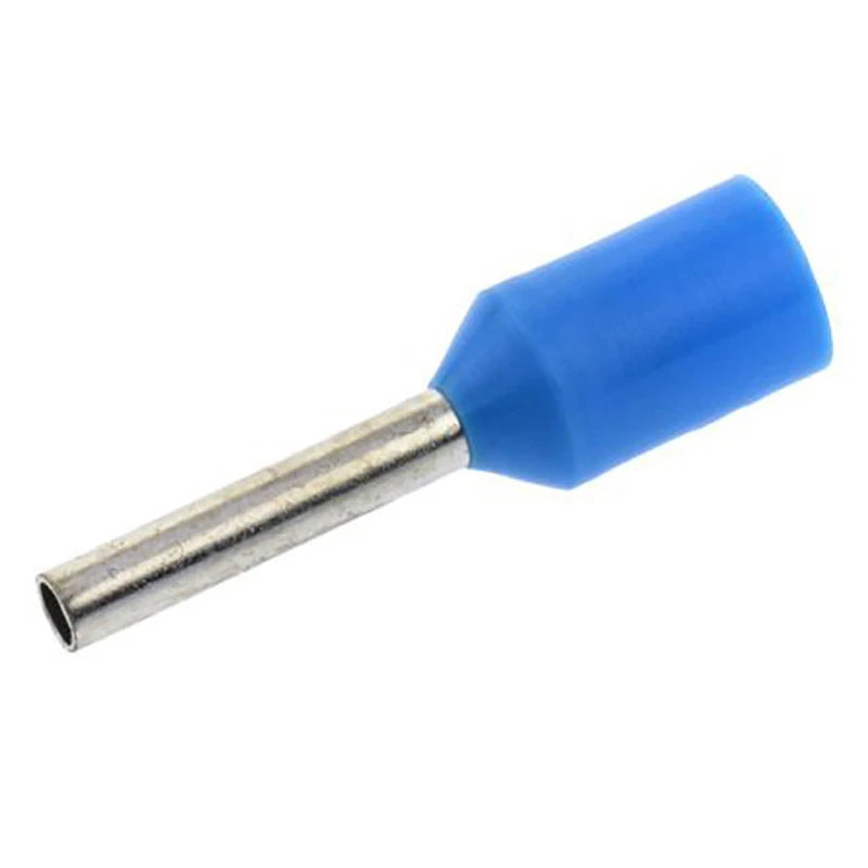 0.75mm² Polypropylene Insulated End Sleeve 8.2mm Pin Length Blue