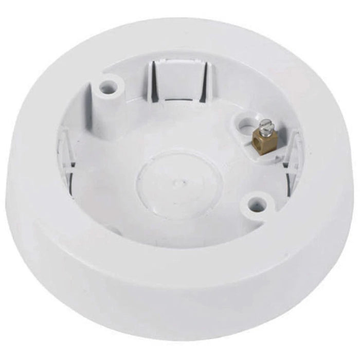 Box Round Mounting Earth Terminal White