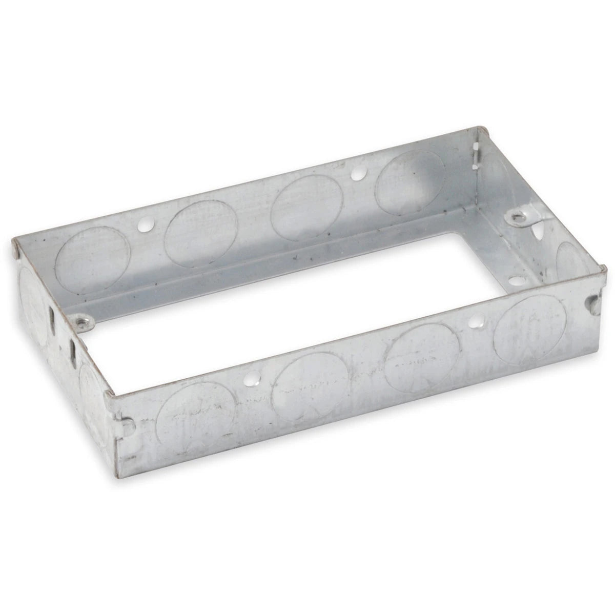 2 Gang Flush Steel Extension Box 25mm Depth — Trade Superstore Online