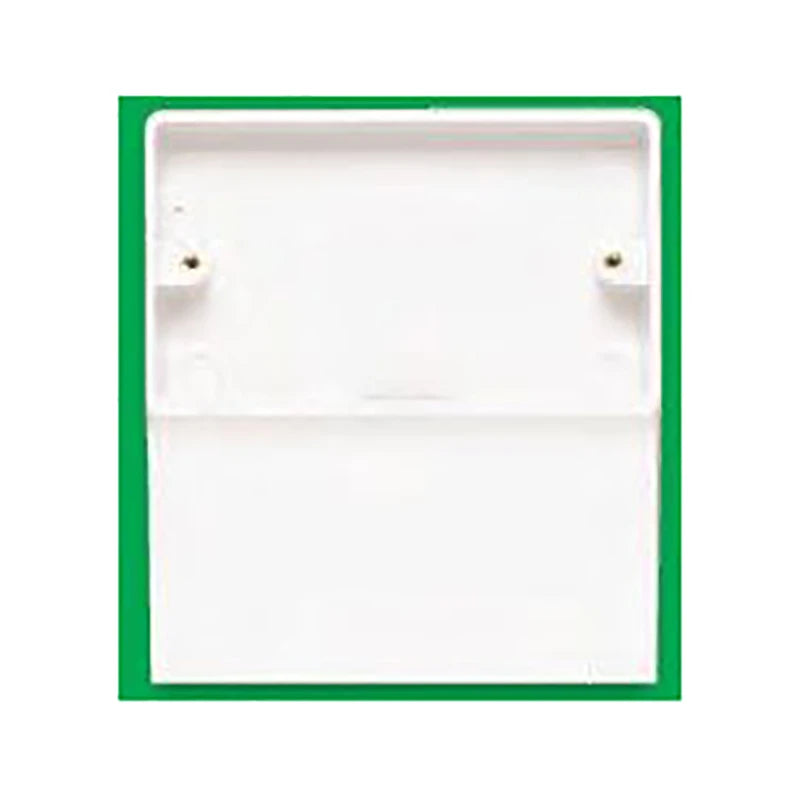 Box 2 Gang Surface Moulded 148 x 165 x 32mm White