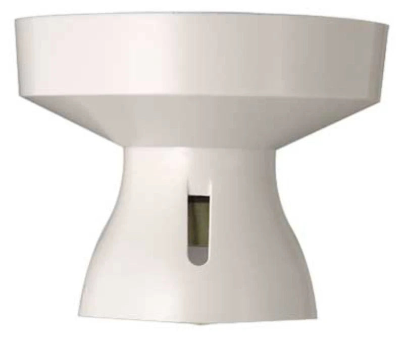 Batten Lamp Holder BC Straight 84 x 86mm White [Pack=10]
