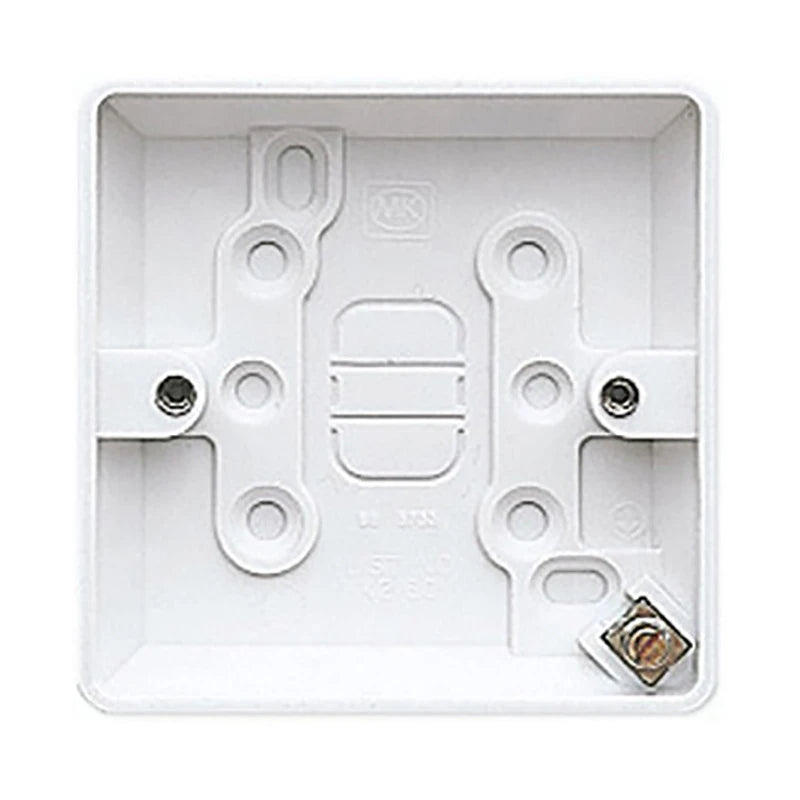 Box 1 Gang Surface 16mm White