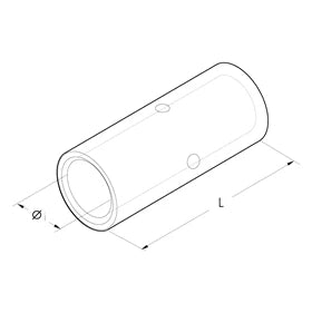 185mm² Copper through connector [Pack of 15]