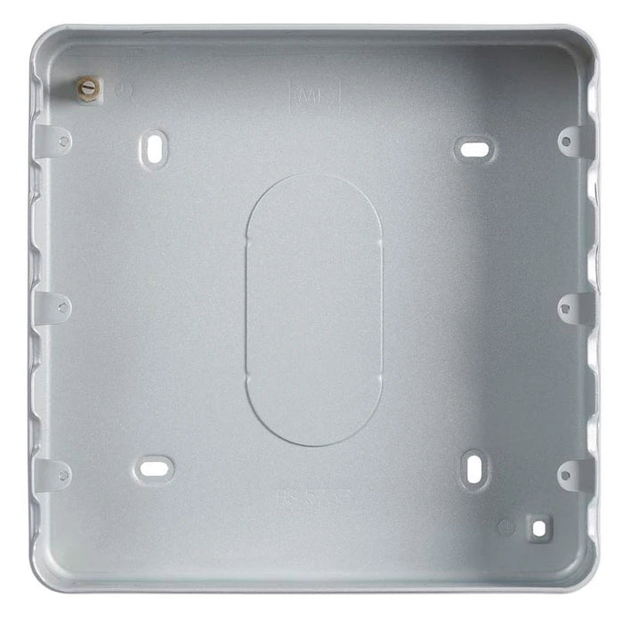 Box 18G Surface Knockouts 40mm Aluminium 5 x 20mm+5 x 25mm Knockouts