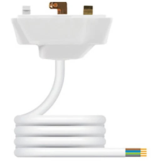 Klik Plug 4 Pin 6A 207/230/253V White