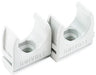 25mm White PVC Clip