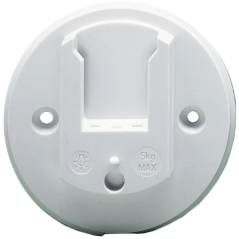 Ceiling Outlet 3 Pin White — Trade Superstore Online