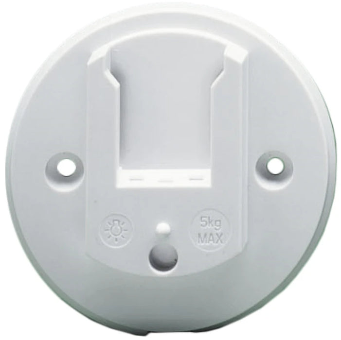 Ceiling Outlet 3 Pin White