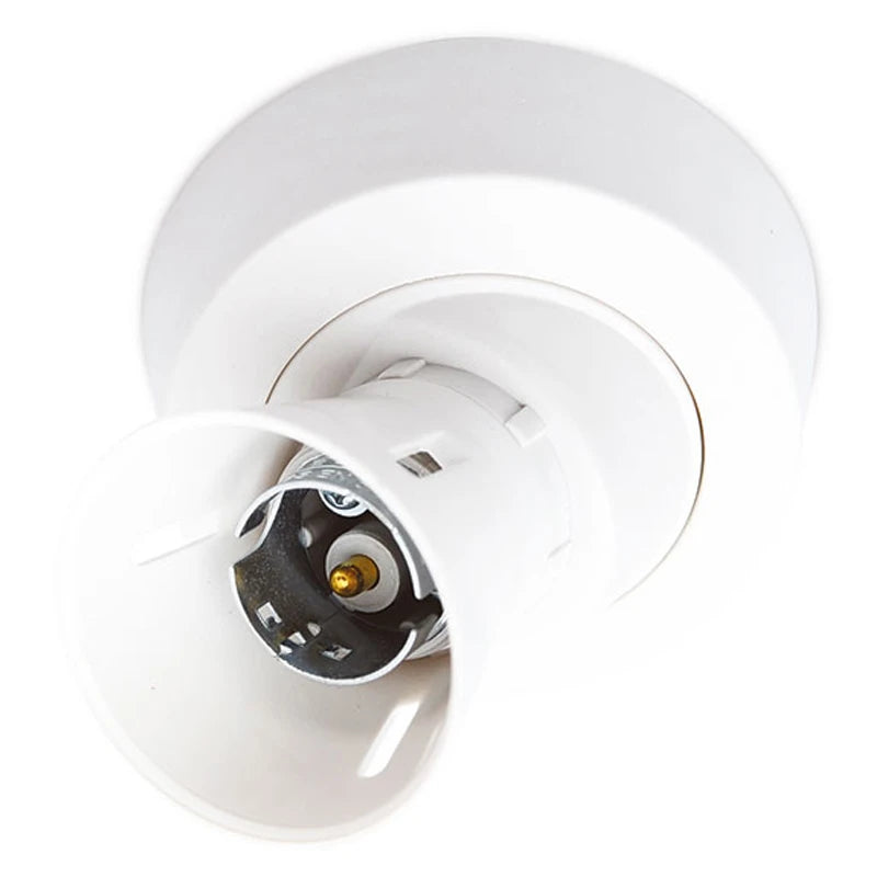 Lamp Holder Enclosure Angle Batten 3 Term + Earth With Ho Skirt
