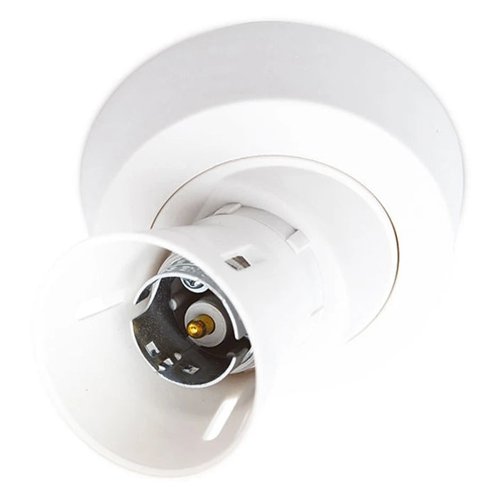 Lamp Holder Enclosure Angle Batten 3 Term + Earth With Ho Skirt