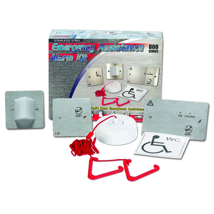 Alarm Emergency Assistance Kit Stainless Steel