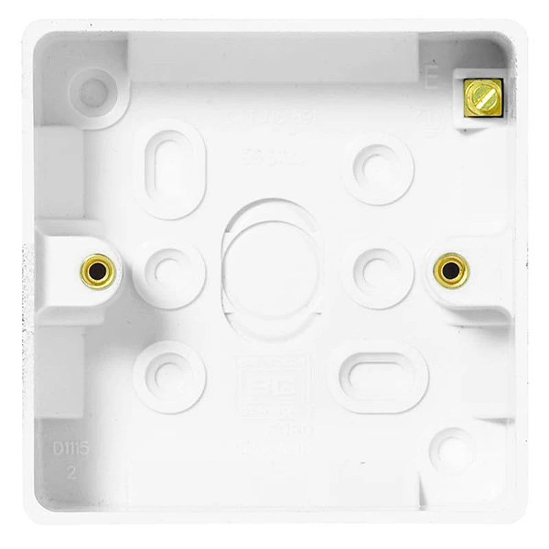 Box 1 Gang 32mm Surface Mounting