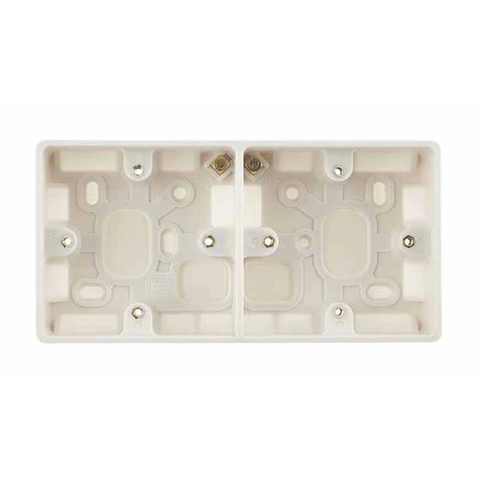 Pattress Box Dual Surface 37mm