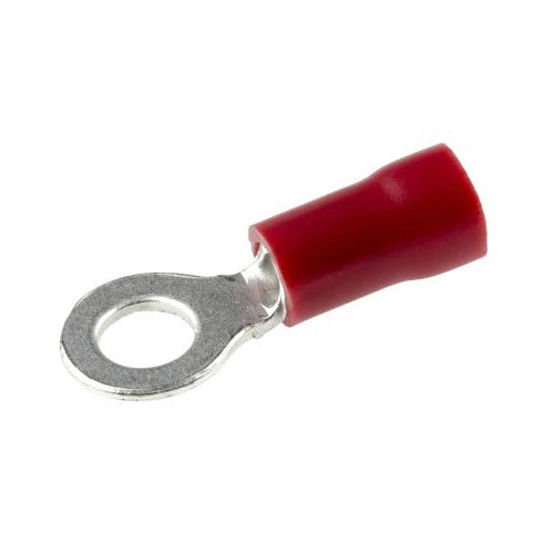 0.25mm²-1.5mm² ring terminal M8 red [Pack of 100]