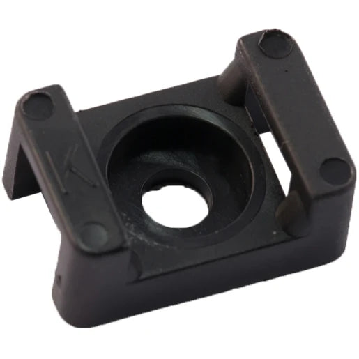 Cradle Cable Tie 9.0mm Black Nylon (100 Pack)