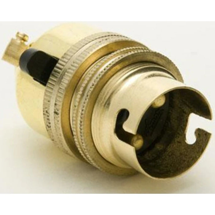 Jeani BC Lampholder 10mm Brass