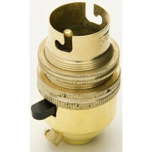 Jeani BC Lampholder 10mm Brass