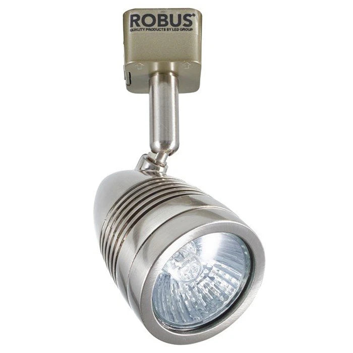 ACORN 50W track spotlight, IP20, Brushed chrome