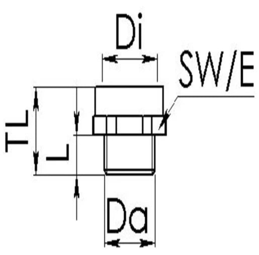 Enlargement Adaptor Threaded M32-M40 Polyamide Grey [Pack=50]