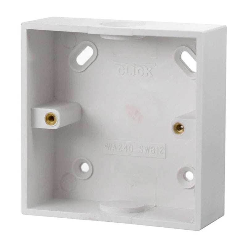 Box 1 Gang Conduit 29mm PVC