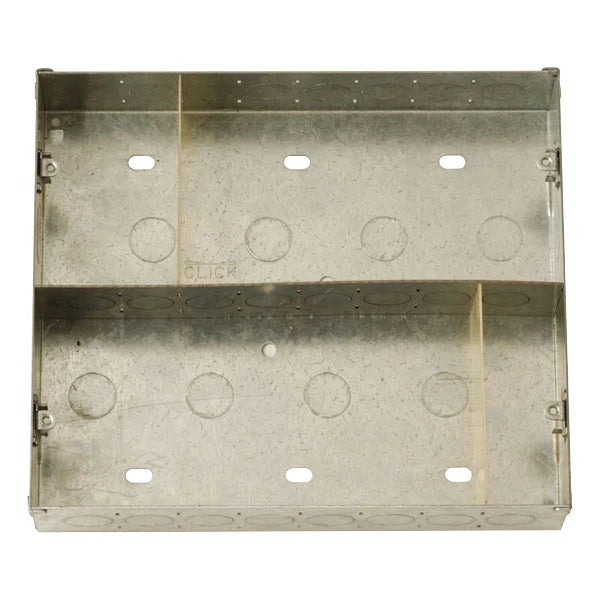 Back Box Unfurnished 16 Module 47mm