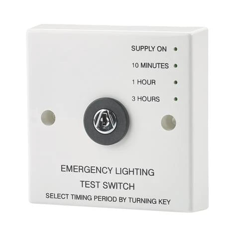 Switch Key Automatic Emergency Test 230V AC