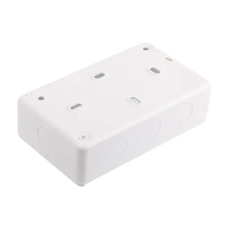 Box 2 Gang Surface Ko 86X146X40mm White