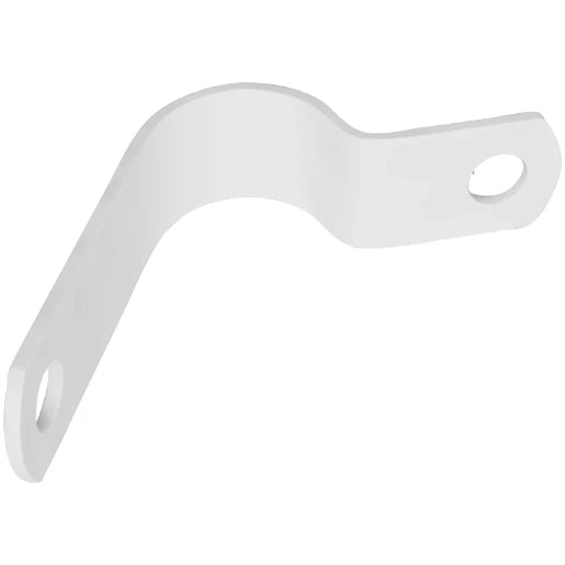 Cable Clip P-Type LSOH Fire Performance 7.0mm Metal White
