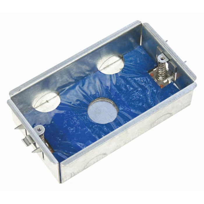 Box 2 Gang Dry Lining 35mm Pre-Galvanised Steel