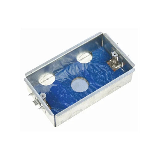 Box 2 Gang Dry Lining 35mm Pre-Galvanised Steel
