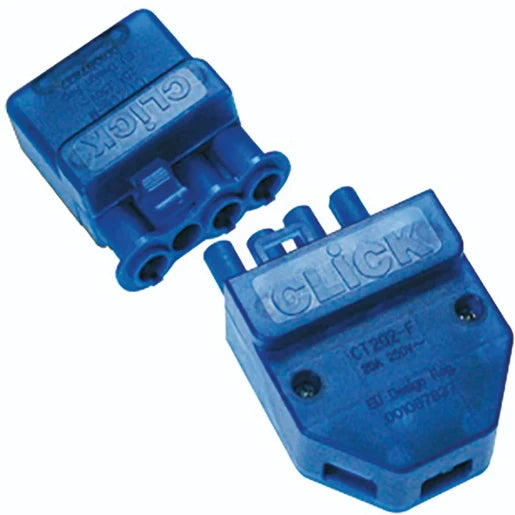 Connector 4 Pin Flow Screw Down Cord Grip 20A 250V