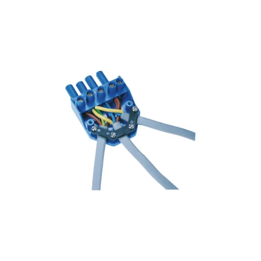 Connector 4 Pin Flow Screw Down Cord Grip 20A 250V