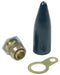 Wiska M25 Economy Indoor Non LSF Bw Pack Brass Gland And Locknut Shroud