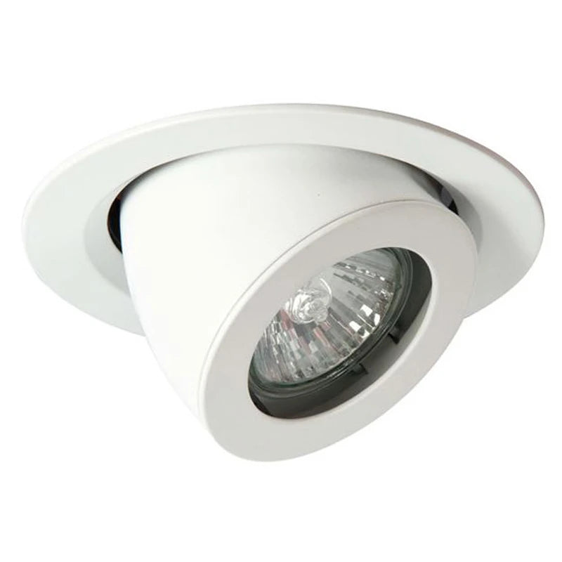 Downlight Lv Scoop Tilt GU10 IP20 50W White NO Lamp