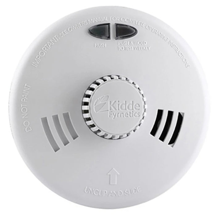 Smoke Alarm Heat Hard Wired/Wireless Recharge Battery Backup