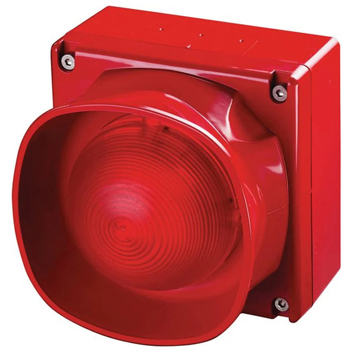 Sounder Multitone Indicator Open Area IP65 Red For XP95