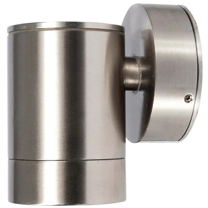 Wall Light Exterior Single GU10 35W Stainless Steel