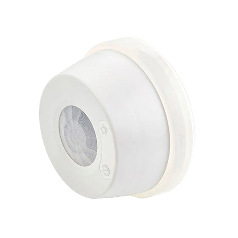 Basic Switching Push Button IP54 Ceiling Surface Mounted PIR Occupancy Sensor