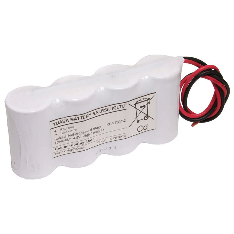 4Dh4-Ol3 4 Cell Side By Side C/W Leads
