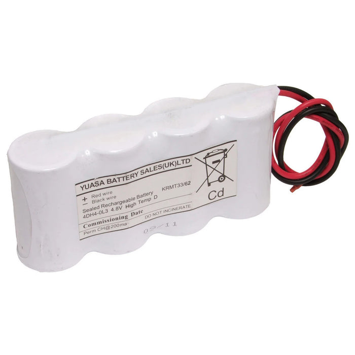 4Dh4-Ol3 4 Cell Side By Side C/W Leads