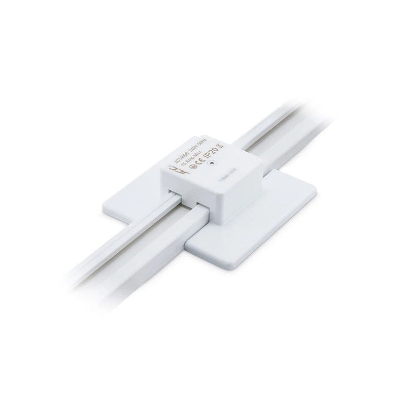 Mainline JC14008WH Mains IP20 Power Feed For Track Centre White