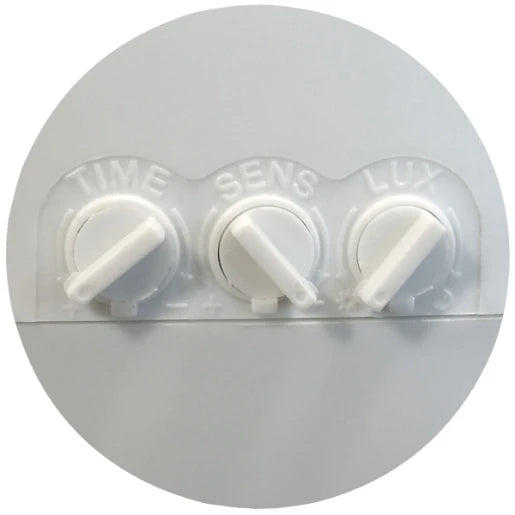 PIR Detector Standalone External Security Absence Sensor 180Degree IP44 White