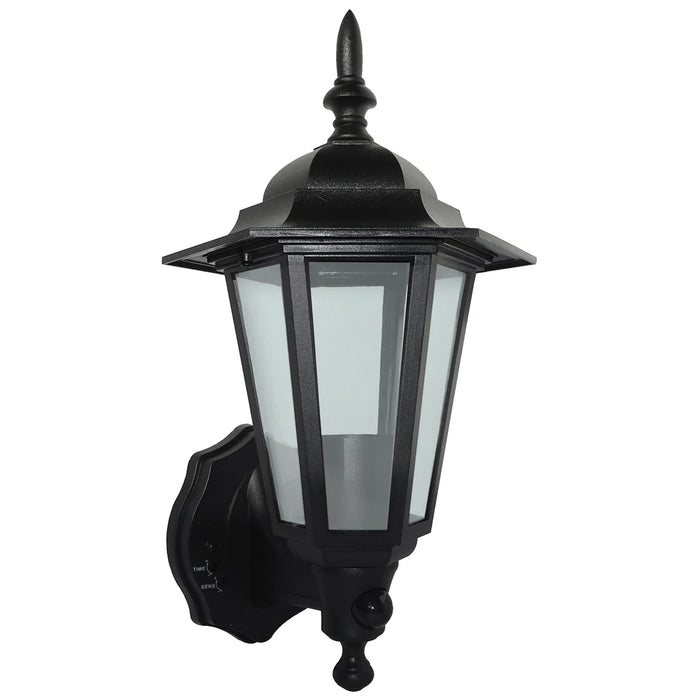 60W Max Polycarbonate Full Lantern With 110 Degree Pir