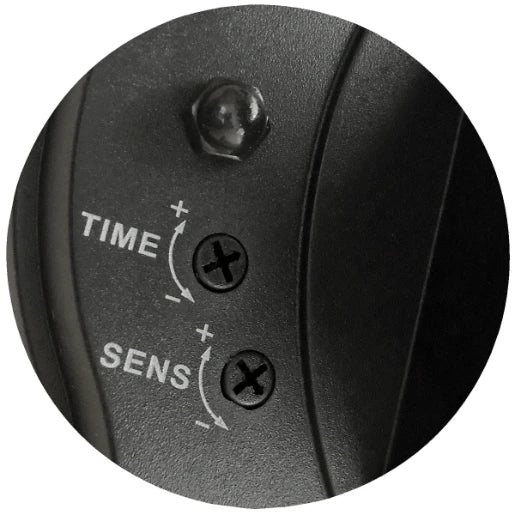 60W Max Polycarbonate Full Lantern With 110 Degree Pir