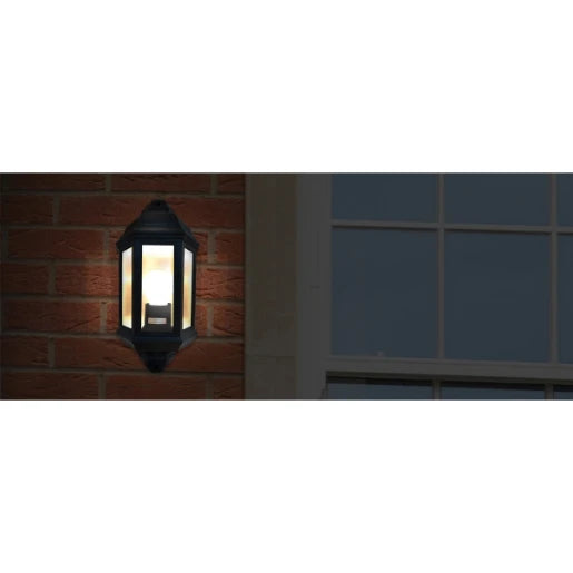 60W Max Polycarbonate Half Lantern