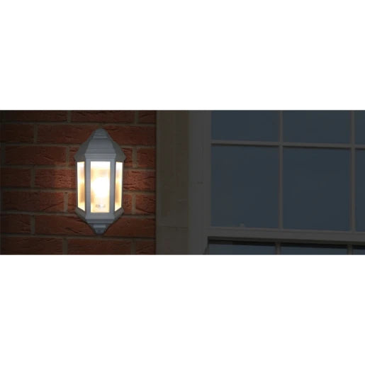 Half Lantern LED 60W 360 x 163 x 100mm White